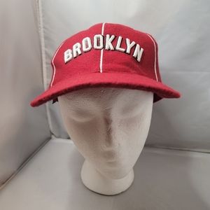 NWT Brooklyn Royal Giants Negro League Baseball museum fitted cap size 7 Red